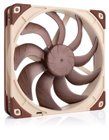 【エントリーで最大2万ポイント当たる｜2/25まで】 Noctua｜ノクチュア ケースファン [140mm /1500RPM] スクエアフレーム ブラウン NF-A14X25-G2-PWM