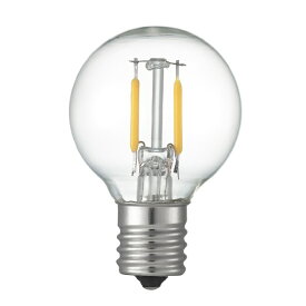 YAZAWA｜ヤザワ G40ボール形LED E17 L色 CL 10W形相当　LDG1LG40E17C2　[E17 /ミニボール電球形 /10W相当 /電球色 /1個] [E17 /ボール電球形 /10W相当 /電球色 /1個 /全方向タイプ]