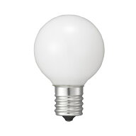 YAZAWA｜ヤザワ G40ボール形LED E17 L色 WH 25W形相当　LDG2LG40E17WH2　[E17 /ミニボール電球形 /25W相…
