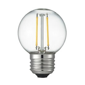 YAZAWA｜ヤザワ G50ボール形LED E26 L色 CL 25W形相当　LDG2LG50C2　[E26 /ミニボール電球形 /25W相当 /電球色 /1個] [E26 /ボール電球形 /25W相当 /電球色 /1個 /全方向タイプ]