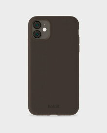 HOLDIT｜ホールディット ソフトタッチシリコーンケース iPhone 11/XR用 Chocolate 16367