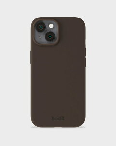 HOLDIT�b�z�[���f�B�b�g �\�t�g�^�b�`�V���R�[���P�[�X iPhone 15�p Chocolate 16370