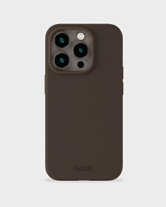 HOLDIT�b�z�[���f�B�b�g �\�t�g�^�b�`�V���R�[���P�[�X iPhone 15 Pro�p Chocolate 16471