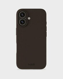 HOLDIT｜ホールディット ソフトタッチシリコーンケース iPhone 16 Plus用 Chocolate 16474