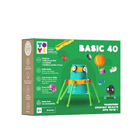 ボーネルンド｜Borne Lund TY408687　アップサイクルplaykit「トーイ」ベーシックセット 40ピース ボーネルンド TY408687