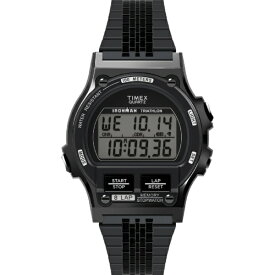 【エントリーで最大全額ポイント還元｜12/11まで】 TIMEX｜タイメックス アイアンマン 8ラップ メタル ［Ironman 8 Lap Metal］ 1年保証 ブラック TW5M66500 [正規品]