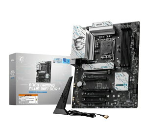 MSIbGGXAC }U[{[h(LGA1700) B760 GAMING PLUS WIFI DDR4 [ATX]