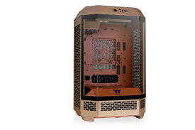 【エントリーで最大全額ポイント還元｜7/18迄】 THERMALTAKE｜サーマルテイク PCケース [Micro ATX /Mini-ITX] The Tower 300 Gravel Sand CA-1Y4-00SGWN-00