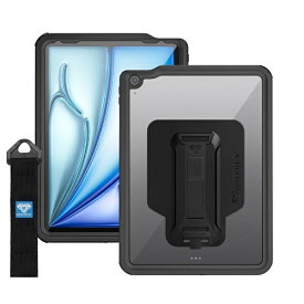 ARMOR-X｜アーマーエックス ARMOR-X - IP68 Waterproof Case with Hand Strap for 11-inch iPad Air (M3/2)/iPad Air ( 5th/4th ) [ Black ] ブラック MXS-IPAD-A5