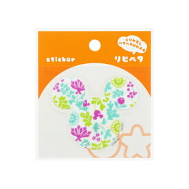 サンスター文具｜sun-star ステッカー ミッキーシルエット リピペタ F S8544131