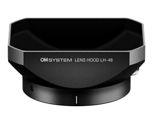 OM SYSTEMbI[GVXe Yt[h LH-48 ubN LH-48 BLK [46mm]