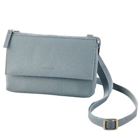 ELECOM｜エレコム スマホポーチ ショルダーポーチ お財布機能付き 斜めがけ ポシェット ソフトレザー ファスナー開閉 マグネットフラップ 【 スマホ 手帳 お財布 お札 小銭 カード 収納 】 MAPOCHE ダスティブルー P-MAP07BU