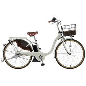 YAMAHA｜ヤマハ 電動アシスト自転車 PAS With DX パス ウィズ デラックス マットエクリュ PA26WDX [26インチ /3段変速]2025年モデル【キャンセル・返品不可】 【代金引換配送不可】