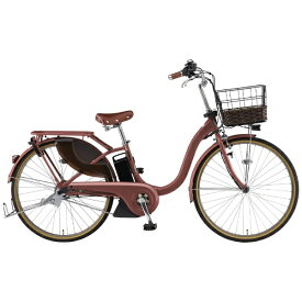 【エントリーで最大全額ポイント還元｜7/18迄】 YAMAHA｜ヤマハ 電動アシスト自転車 PAS With DX パス ウィズ デラックス ブリックレッド PA26WDX [26インチ /3段変速]2025年モデル【キャンセル・返品不可】 【代金引換配送不可】