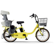 ❹5587子供乗せ電動アシスト自転車YAMAHA 20インチ良好バッテリー