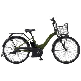 YAMAHA｜ヤマハ 電動アシスト自転車 PAS ULU パス ウル マットカーキグリーン PA26U [26インチ /3段変速]2025年モデル【キャンセル・返品不可】 【代金引換配送不可】