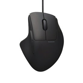ELECOM｜エレコム マウス SHELLPHA 抗菌 Mサイズ(Chrome/Mac/Windows11対応) ブラック M-SH30UBSKBK [BlueLED /有線 /7ボタン /USB]