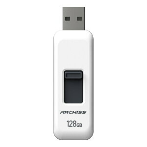 A[LXbARCHISS USB ARCHISS USB2.0(Mac/Windows11Ή) zCg AS-128GU2-PSW [128GB /USB TypeA /USB2.0 /XCh]