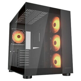 COUGAR｜クーガー PCケース [ATX /Micro ATX /Mini-ITX] FV150 RGB ブラック CGR-5KA1B-RGB