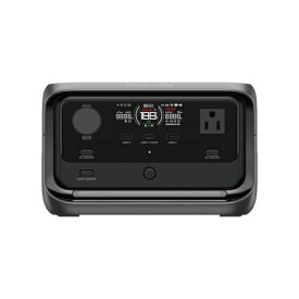 【エントリーで最大全額ポイント還元｜7/18迄】 EcoFlow｜エコフロー RIVER 3 Plus (290) EFRIVER3Plus-JP-CBOX [リン酸鉄リチウムイオン電池 /7出力 /AC・DC充電・ソーラー(別売) /USB Power Delivery対応]