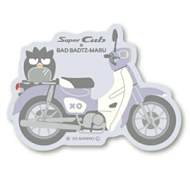 ゼネラルステッカー｜GENERAL STICKER はぴだんぶい×Super　Cub　ダイカットステッカー バッドばつ丸 LCS-1608