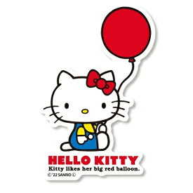 ゼネラルステッカー｜GENERAL STICKER 塩ビステッカー　レトロシリーズ　ハローキティ 風船 LCS-1523