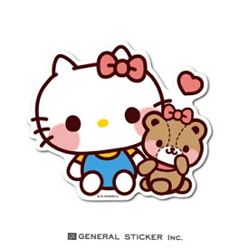 ゼネラルステッカー｜GENERAL STICKER ゆるかわダイカットウォール ハローキティ DW-029