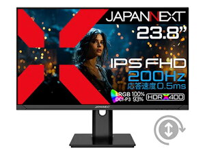 yGg[ōőSz|CgҌb11/5z JAPANNEXTbWplNXg USB-Cڑ Q[~Oj^[ JN-IPS238G200F-HSPC6 [23.8^ /tHD(1920×1080) /Ch /200Hz]