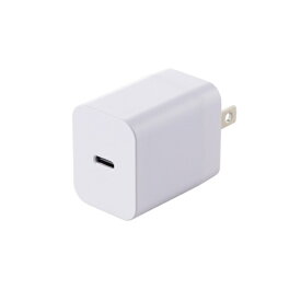 TESCOM｜テスコム USB ACアダプター NOGI 20W Type-C×1 ホワイト TP221A-W