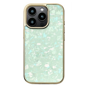���j�P�[�X�bUNICASE Glass Shell Case for iPhone 16 Pro Mint