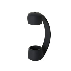 ELECOM|エレコム シリコンベルトストラップ <ドクターエア エクサガン ハイパー REG-04 シリーズ 専用> ブラック HCR-SBS04BK