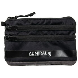 アドミラル｜Admiral 3段ポーチ ブラック ADMZ5AE6 [W20×H13.5cm]