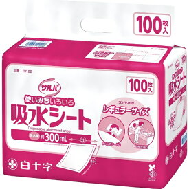 白十字｜Hakujuji サルバ吸水シート　100枚