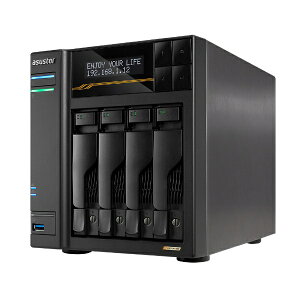ASUSTORbATX^[ NAS [Xg[W /4xC] LOCKERSTOR 4 Gen3 AS6804T