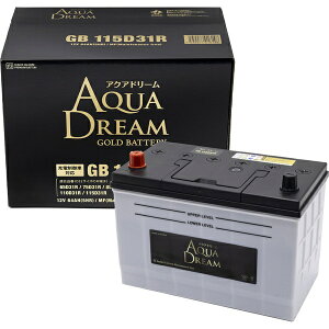 �y�G���g���[�ōő�S�z�|�C���g�Ҍ��b4/5�܂Łz AQUA DREAM�b�A�N�A�h���[�� GB 115D31R ���Y�ԁ@�[�d����ԑΉ��o�b�e���[�@GOLD�@BATTERY�@(��Ȍ݊�/95D31R/115D31R)�@�����e�i���X�t���[�^�C�v �y��