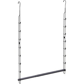 【エントリーで最大全額ポイント還元｜8/5迄】 伸晃｜SHINKO クローゼット 吊り下げハンガー 伸縮タイプ ブラック CH-EX