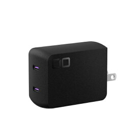 【エントリーで最大2万ポイント当たる｜1/20まで】 CIO｜シーアイオー NovaPort DUOII 120W USB-C×2 充電器 ブラック CIO-G120W2C-N2-BK [2ポート]