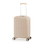 A.L.I｜アジア・ラゲージ スーツケース ドリンクホルダー付きタイプ 37L（機内持込可）旅行目安： 1〜3泊 ラテ ALI-6030SD-18W