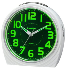 LANDEX｜ランデックス 目覚まし時計 ベルイチ 芳国産業 ホワイト YT5300WH [アナログ]