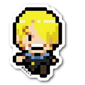ゼネラルステッカー｜GENERAL STICKER ピクセルワンピースステッカー Sサイズ サンジ OPX-005S