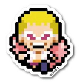 ゼネラルステッカー｜GENERAL STICKER ピクセルワンピースステッカー Sサイズ ドフラミンゴ OPX-021S