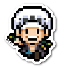 ゼネラルステッカー｜GENERAL STICKER ピクセルワンピースステッカー Sサイズ ロー OPX-024S
