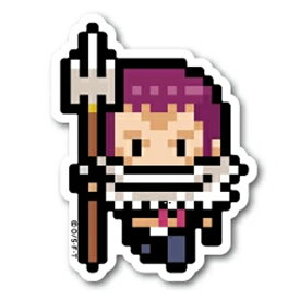 ゼネラルステッカー｜GENERAL STICKER ピクセルワンピースステッカー Sサイズ カタクリ OPX-039S