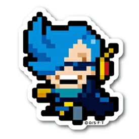 ゼネラルステッカー｜GENERAL STICKER ピクセルワンピースステッカー Sサイズ ニジ OPX-044S