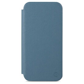 HOLDIT｜ホールディット iPhone 14 Pro 手帳型クリアケース ClearBook パシフィックブルー 15702