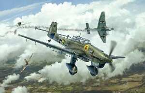 vbcbPLATZ 1/48 WW.II hCcR J[X Ju-87B Xc[J C^