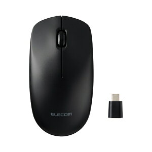 ELECOMbGR }EX (Chrome/Mac/Windows11Ή) ubN M-LE10DRCBK [w /(CX) /3{^ /USB (Type-C)]