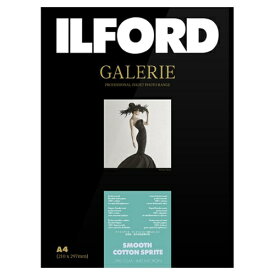 ILFORD｜イルフォード 〔インクジェット〕ギャラリー スムースコットンスプライト 280gsm [A4 /25枚] 433803