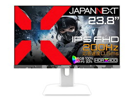【エントリーで最大全額ポイント還元｜7/18迄】 JAPANNEXT｜ジャパンネクスト ゲーミングモニター カモフラージュホワイト JN-IPS238G200F-Camo-W [23.8型 /フルHD(1920×1080) /ワイド]