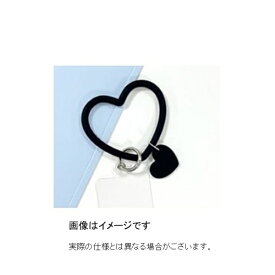 STYLE Promotion｜スタイルプロモーション パステルシリコンラブリーハンドストラップ SUMACO ブラック SP-PASIHAST-BK